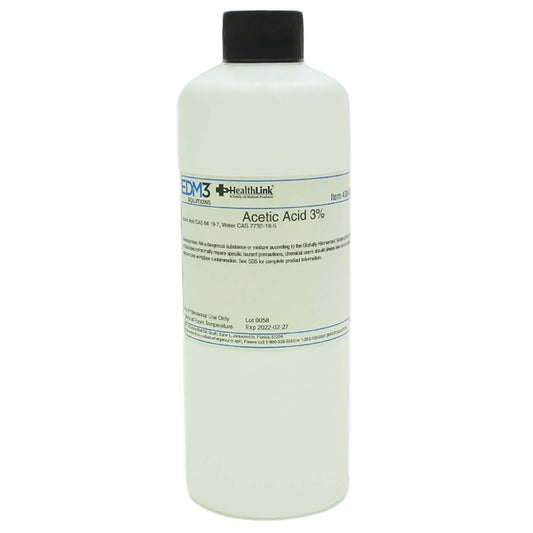 Acetic Acid 3%, 16 oz.