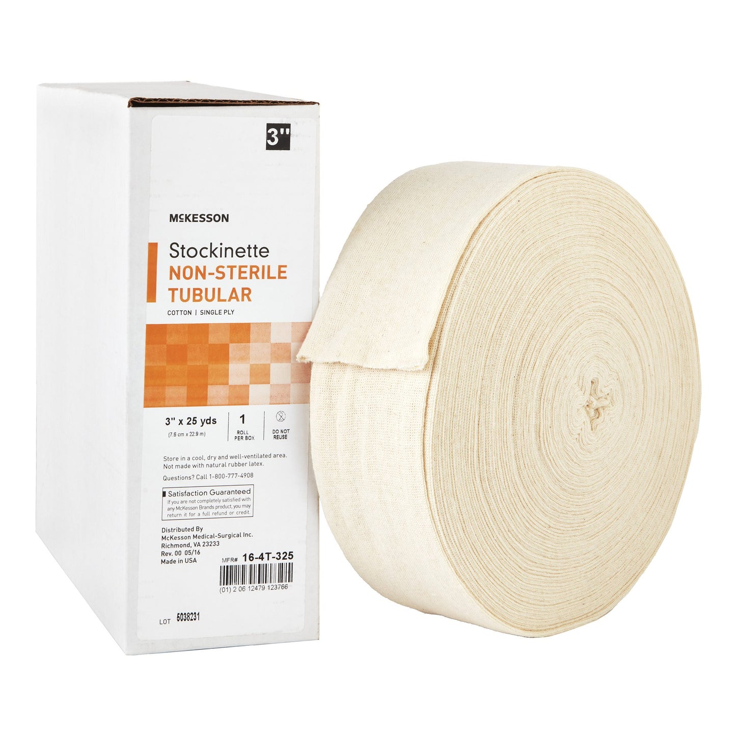 Tubular Cotton Stockinette, Non-sterile