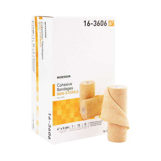 Self-Adherent Bandage 6 Inch X 5 Yard Non-Sterile
