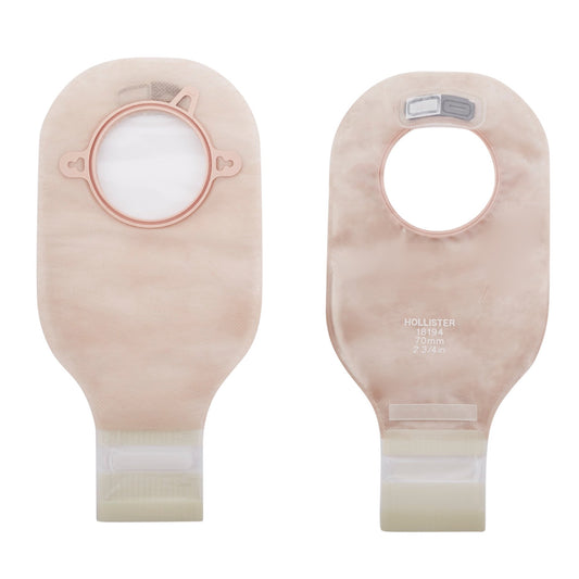 Colostomy Pouch New Image™, Two-Piece System, 12 Inch Length, Drainable
