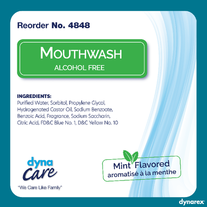 Mouthwash - Mint Flavored 4 oz.