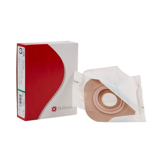 Ostomy Barrier New Image™ Flextend™ Precut, Extended Wear Adhesive Tape 44 mm Flange Green Code System Hydrocolloid 1-1/4 Inch Opening