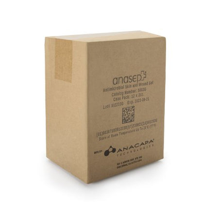 Antimicrobial Hydrogel Anasept® Antimicrobial Skin and Wound Gel 3 oz. Gel / Amorphous NonSterile