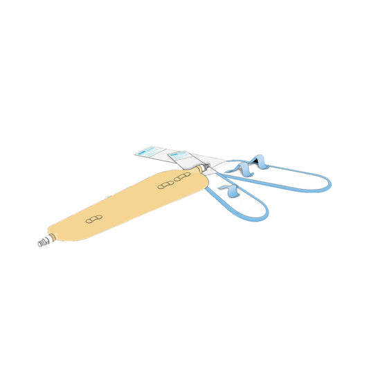 Urinary Leg Bag Urocare® Anti-Reflux Valve NonSterile 1,301 mL Latex