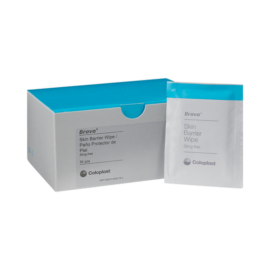 Skin Barrier Wipe 90 to 95% Strength Hexamethyldisiloxane Individual Packet NonSterile