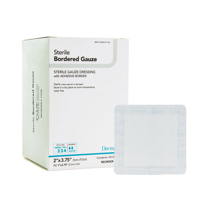 Bordered Gauze, Sterile, Island Dressing