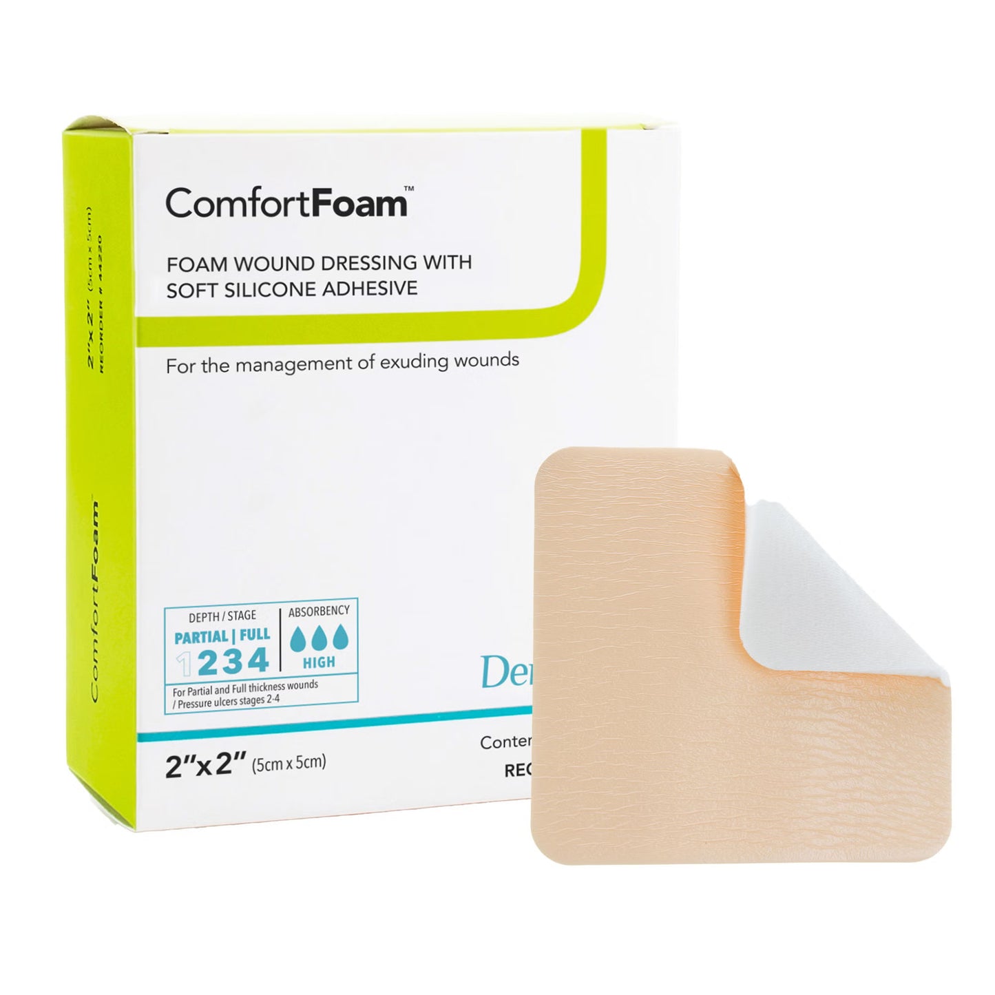 Foam Silicone, Non-Bordered