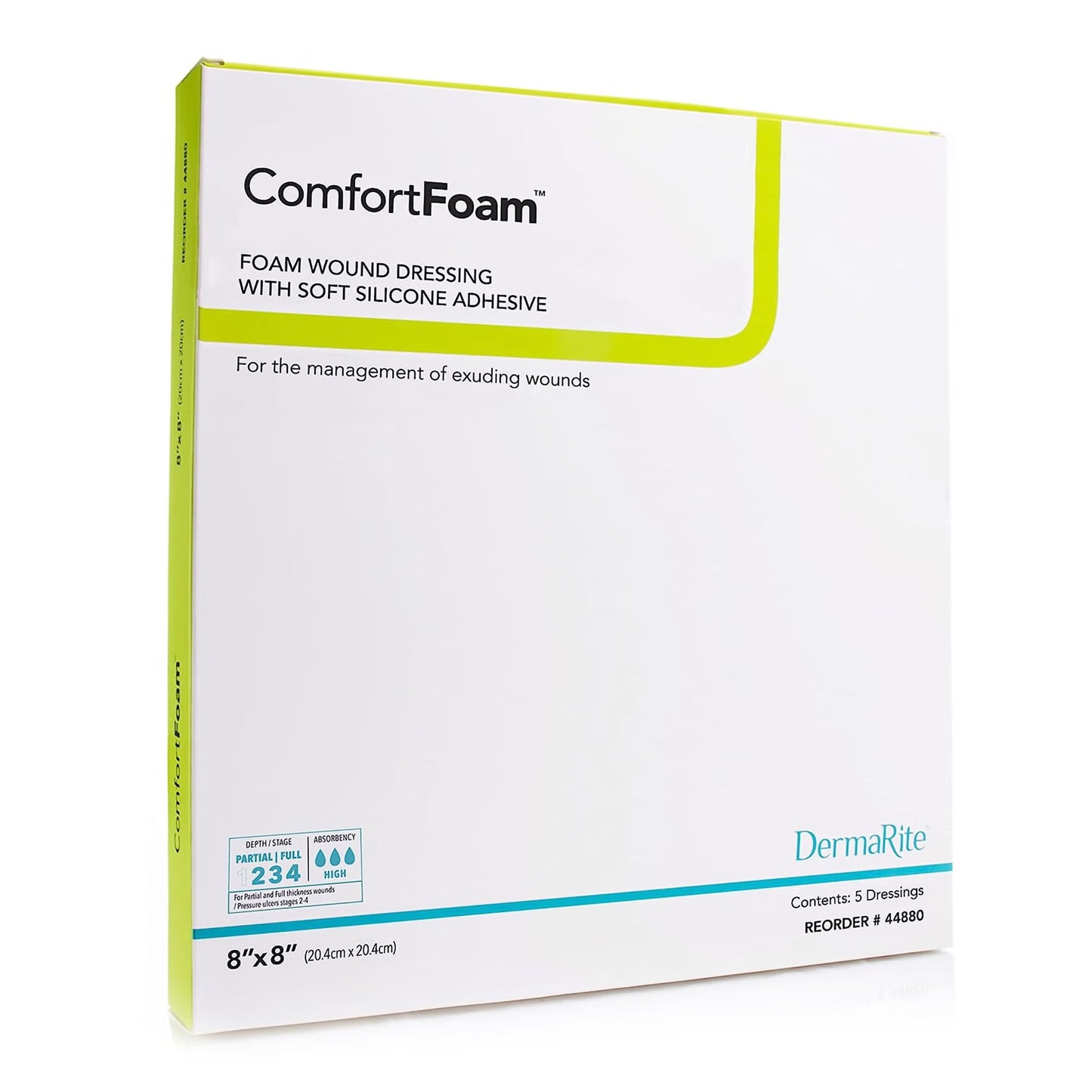 Foam Silicone, Non-Bordered
