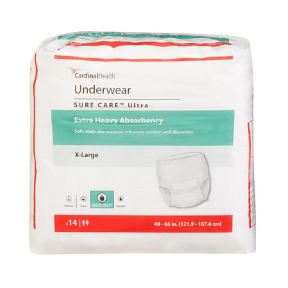 Incontinence Underwear, Unisex Adult, Pull On with Tear Away Seams, Disposable, Heavy Absorbency X-Large