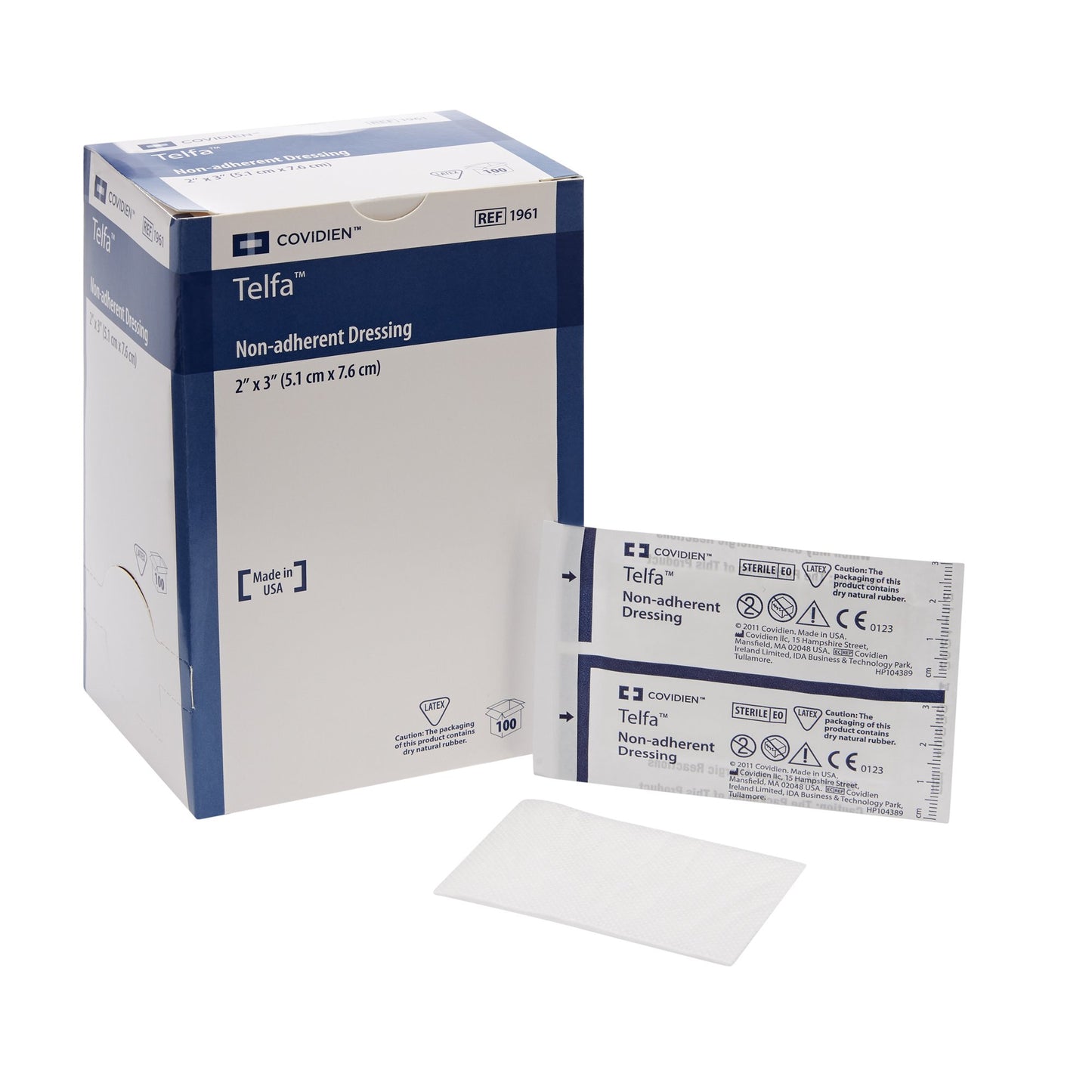 Non-Adherent Dressing, Kendall Telfa, Sterile