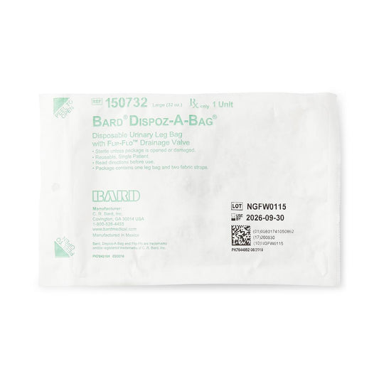 Urinary Leg Bag w/ with FLIP-FLO Valve