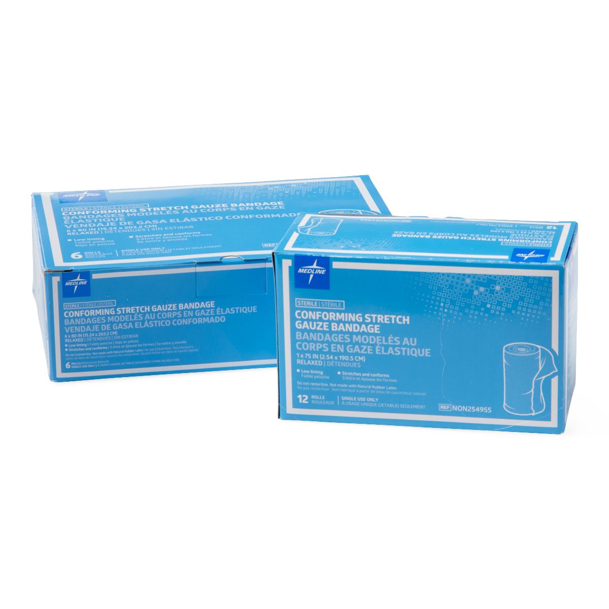 Sterile Conforming Gauze Bandage, 4" x 4.1 yd.