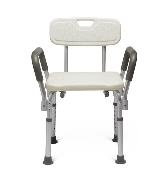 Shower Chair With Arms, With Back