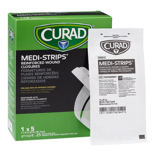 Wound Closure Strip, Steri Strip, Sterile, 1" x 5"