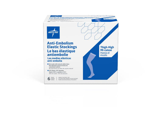 Thigh High Anti-Embolism Stockings, Size XL Regular