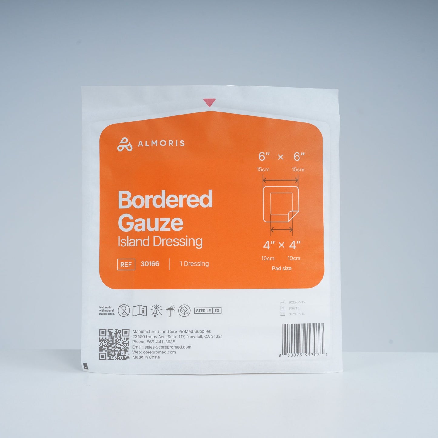 ALMORIS, Bordered Gauze, Island Dressing