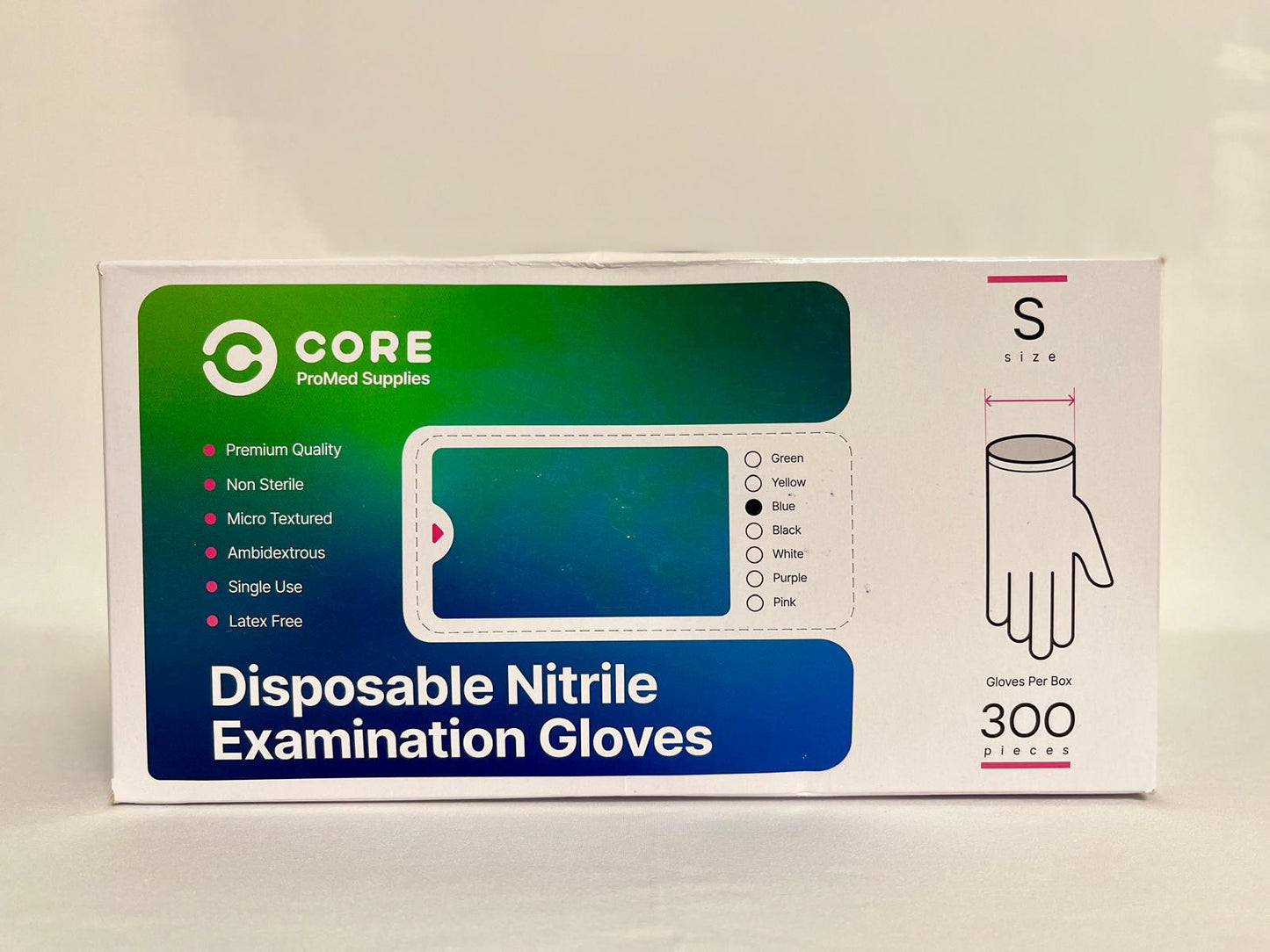 Nitrile Exam Gloves, Powder Free, 300/Box