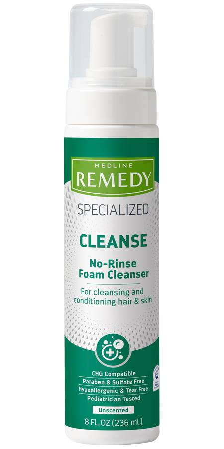 Remedy Specialized No-Rinse Foam Cleanser, 8 oz.