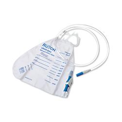 Urinary Drain Bag Rusch® Anti-Reflux Valve Sterile 2,000 mL Vinyl