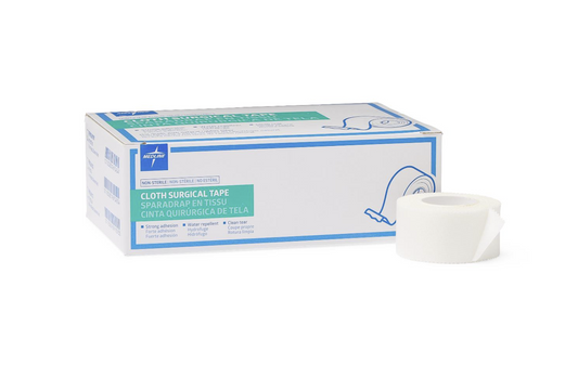 Medline Silk-Like Cloth Adhesive Tape, 1" x 10 yd.