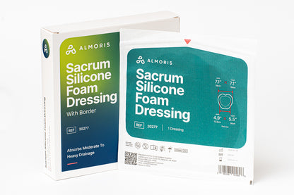 ALMORIS, Foam Dressing, Silicone Border