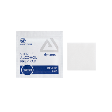 Alcohol Prep Pad - Sterile Medium 200/box
