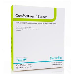 Foam Dressing, Silicone Border