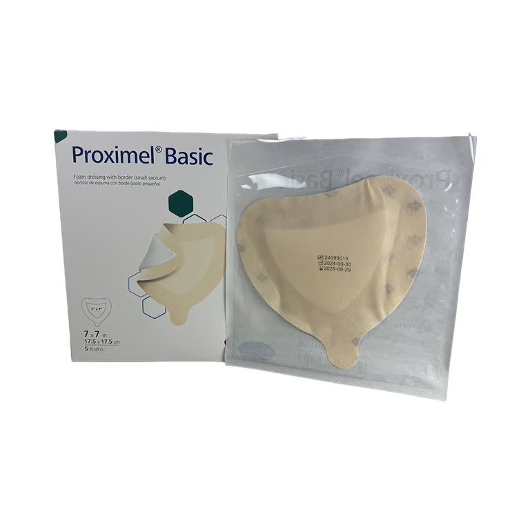 Foam Dressing, w/ Border Waterproof Film Backing Acrylic Adhesive