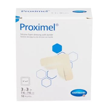 Foam Dressing, Silicone Border
