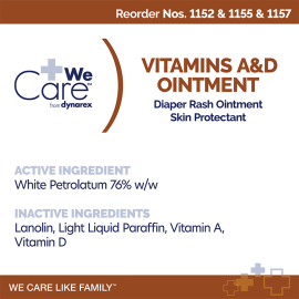 Vitamins A&D Ointment 4 oz. Tube